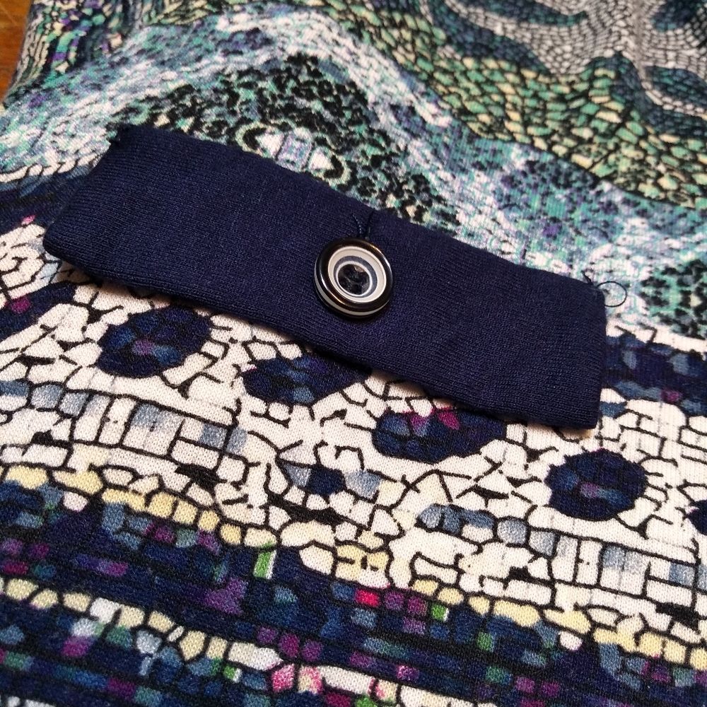 Zhong ni da / Zhongnida Size 54 1X Short Sleeve Pullover Shirt Mu… - Picture 7 of 10